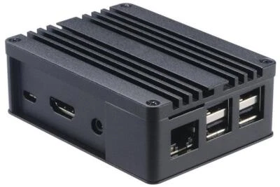 Aluminium Case for Raspberry Pi, Black - AKASA - Image 1 of 3