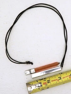 Fairchild & Company Sterling Silver Pendant Pencil in box - Picture 1 of 6