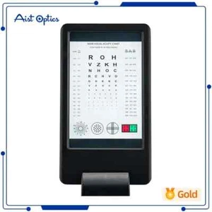 Rechargeable 30cm Myopia Tester Chart with AC Adapter Double Sided Display - Picture 1 of 10