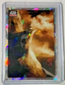 2023 Topps Star Wars Galaxy Chrome - 62 Sunset Atomic Refractor 096/150 - Picture 1 of 2