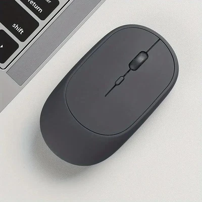 Mouse 2.4Gh Wireless rechargeable Gaming Dual Modes Bluetooth PC Mac Computers - Image 1 of 4