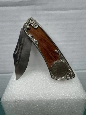 美国历史学会老式收藏品刀印第安头镍 — 第 1/4 张图片