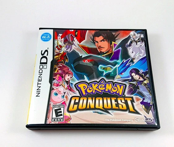 Pokemon Conquest - Nintendo DS 2012 - CIB - Probado, Funcionando, Estuche y Manual Foto 1 de 4