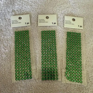 Pegatinas Bling Recollections verde y plata - Imagen 1 de 7