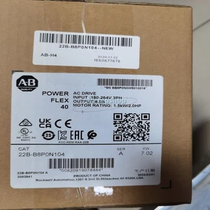 1PC NEW 22B-B8P0N104 PowerFlex 40- 1.5 kW (2 HP) AC Drive 22B-B8P0N104 - Picture 1 of 3