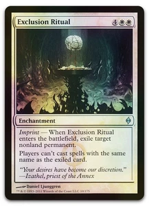 Exclusion Ritual #10 (Foil) (NM) New Phyrexia NPH Magic MTG - Picture 1 of 2
