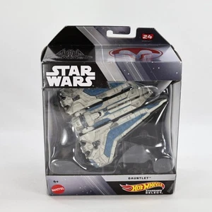 Hot Wheels Star Wars Starships Select 24 Gauntlet Diecast New - Picture 1 of 8
