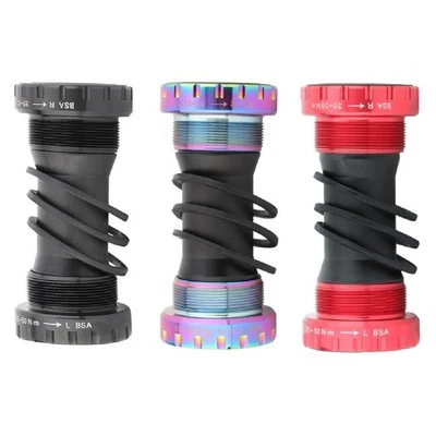 Bearing Bike Bottom Bracket Threaded Waterproof 68-73mm Aluminum Alloy - Image 1 of 4