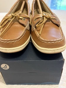 sperry angelfish 9.5 Woman’s Tan Combo/Bronzer Combo NWT Memory Foam - Picture 1 of 10