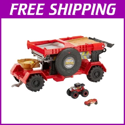 Monster Trucks Playset with Bone Shaker & Vehicle - Image 1 of 4