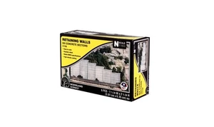 Woodland Scenics N Retaining Walls Assorted Styles (6pcs.) - Picture 1 of 6