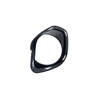 51117365145 ABS Fog Light Cover Black Fog Light Cover Practical Design - Picture 1 of 2