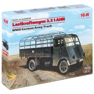 Kit modelo plástico ICM 35416 1:35 Lastkraftwagen 3,5 t AHN SEGUNDA GUERRA MUNDIAL camión del ejército alemán - Imagen 1 de 18