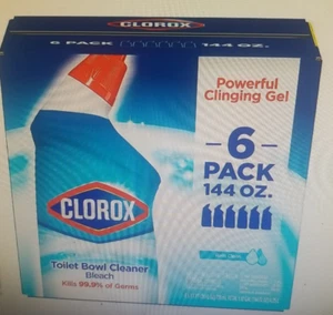 TOILET BOWL CLEANER LIQUID RAIN CLEAN, CLEANS & DEODORIZES (24 oz, 6 Ct) - Picture 1 of 8