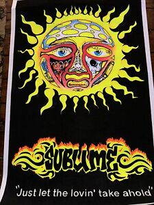 Sublime Sun #1810 Blacklight Poster - 23"x 35" - Vintage Original 2002 - Scorpio