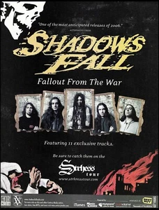 Shadows Fall 2006 Fallout From The War album Century Media Records ad print - Picture 1 of 3
