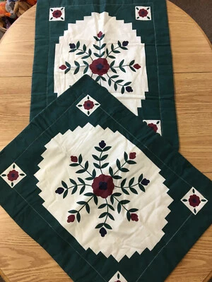 Par de fundas de almohada J.C. Penney & Co fundas Navidad invierno flor verde EE. UU. Foto 1 de 4