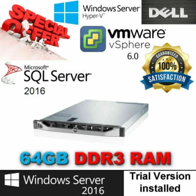 Dell PowerEdge R420 2x E5-2450L 1.80Ghz 8CORE 64GB RAM 600GB 10K PERC H310 mini - Image 1 of 3