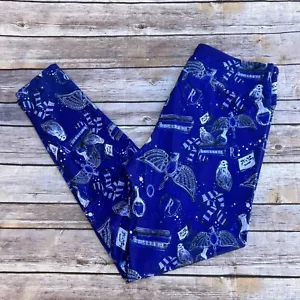 Leggings da donna Harry Potter Hogwarts Corvonero House TC taglie forti 12-20 - Foto 1 di 3