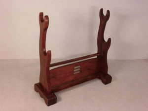 Portaespadas Japonés H39cm W39cm Profundidad14cm Colgante Ancho36cm Hecho de Madera - Imagen 1 de 10