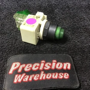 Square D 9001 KM35 Green Pilot light Ser. H 24-28V AC-DC No Contact Block - Bild 1 von 12