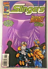 SLINGERS NO. 1. COVER B VARIANT COLLECTORS EDITION. HORNET COVER. DEC. 1998.