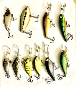 LURE LOT Of 10 PCs As Picture U.S.A. With Box A Grade - Picture 1 of 4