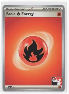 Pokemon Prize Pack Fire Energy Play! Stamped - Picture 1 of 1