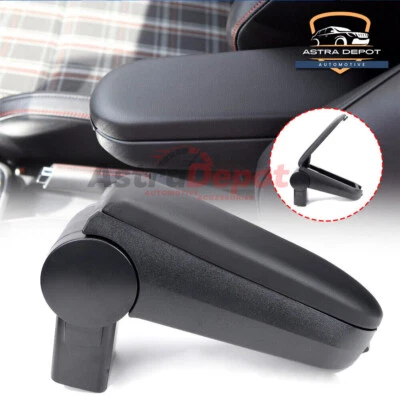 Leather Center Console Armrest Storage Box For 99-04 VW Jetta Bora Golf MK4 GTI - Image 1 of 4