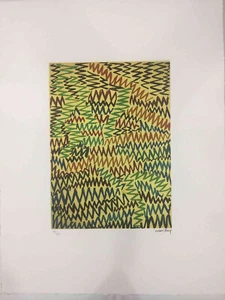 Man Ray Litografia off set cm 50x65 Firma su lastra con certificato - Picture 1 of 9