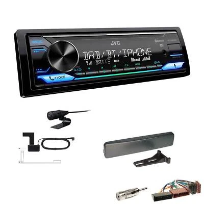 JVC Digital Autoradio DAB+ Bluetooth für Jaguar S-Type ab 2002 anthrazit - Bild 1 von 4