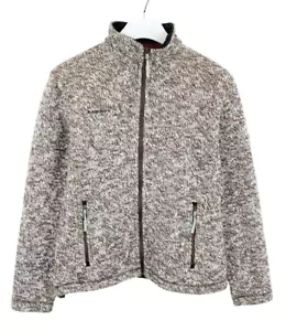 Mammut Jacke Damen Groß Wollmischung Strick Hülle Mischung Weiches Innenfutter - Bild 1 von 10