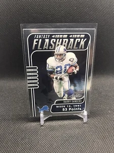 2020 Absolute Football Fantasy Flashback Barry Sanders #FF-BS Foil Insert - Picture 1 of 3