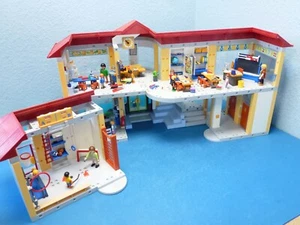 Schule Turnhalle Einrichtung 4324 4325 Figuren Kinder Zubehör TOP Playmobil 2470 - Bild 1 von 8