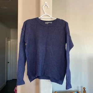 360 Cashmere Hi Lo Cropped Pullover Pulli Blau Kaschmir Wolle Preppy Kuschelig Weich - Bild 1 von 6