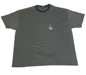 New Men's Gray Basic Editions Short Sleeve T-Shirt - Size SM Cotton/Poly - Picture 1 of 3