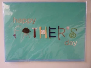 Father's Day Greeting Card For Anyone Embellished 3D Papyrus - Picture 1 of 2