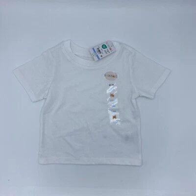 Camiseta blanca Garanimals niños o niñas 12m Foto 1 de 4