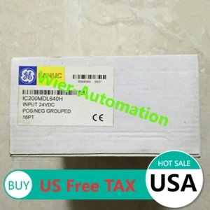 Fanuc IC200MDL640H SPS-Modul neu schneller Versand USA kostenlose Steuer - Bild 1 von 1