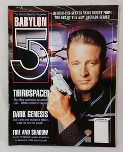 Babylon 5 Magazine #5 12/1998 B5 Third Space Center section Sheridan Cover - Picture 1 of 3