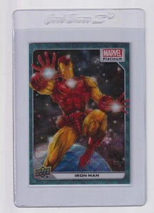 2023 Upper Deck Marvel Platinum Iron Man #34 - Blue Surge - Picture 1 of 2