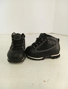 Lugz Children's Size 5 Black Lace Up Boots, Pre-owned - Picture 1 of 9
