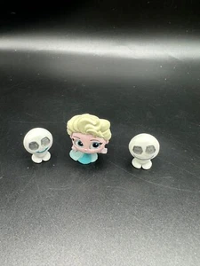 Disney Set di 3 Portabili Congelati - Serie 7 - Elsa & Snowgies - Foto 1 di 1