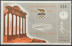 JUEGOS OLÍMPICOS ROMA 1960 italia - entrada usada - Imagen 1 de 2