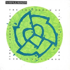 2.99p SALE Simple Minds The Amsterdam EP UK 45 7" EP +Picture Sleeve - Picture 1 of 1