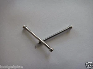 24mm A pair ORIS screws and bar pin for # 82470 TT1 Diver Chronograph Titanium - Picture 1 of 3