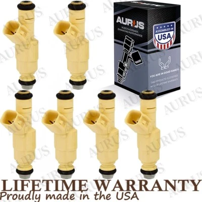 OEM AURUS NEW 6x FUEL INJECTORS FOR 2000-2002 Mazda MPV Mercury Cougar 2.5L V6 - Image 1 of 4