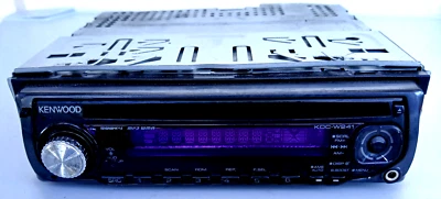 Autoradio Kenwood KDC W241 Radio CD MP3 Vintage - Immagine 1 di 2