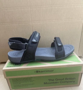 Karrimor Mens Santorini Slip-On Style Sandals – Black, UK9, UK11 - 50% OFF !!