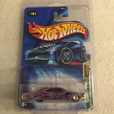 风火轮 2004 Treasure Hunt Pontiac Bonneville 1965 年全新卡片 B142 — 第 1/4 张图片